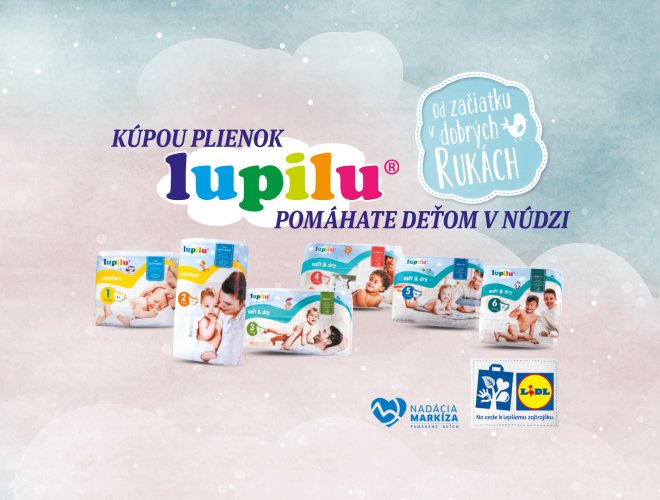 Lidl a Lupilu - Od začiatku v dobrých rukách