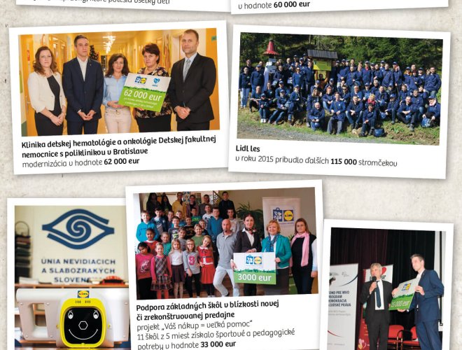 podpora projektov od Lild