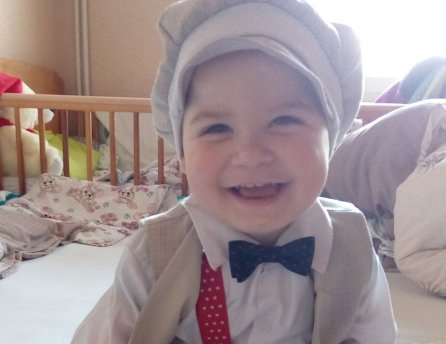 Stále usmiaty Borisko