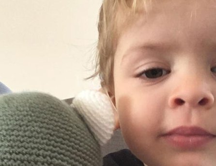 Fotka malého Jakubka, ktorému Lidl pomohol v rámci projektu Od začiatku v dobrých rukách