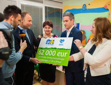 Lidl a Markíza pomáhajú deťom s rakovinou